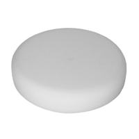 Aero Revolution Foam 6" Flat White Foam Pad Part# 8530
